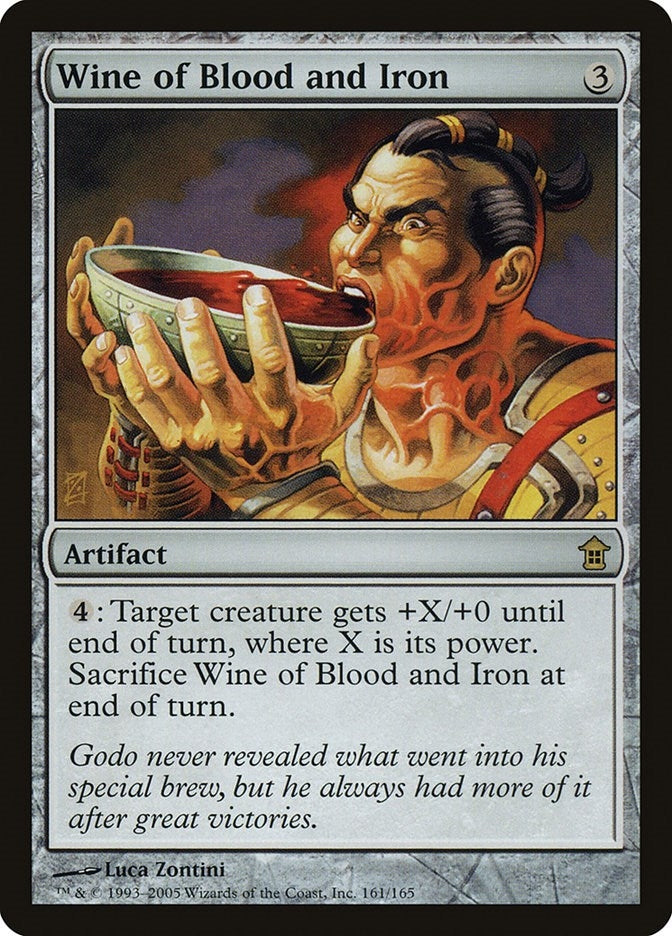 Image for Wine of Blood and Iron (161) (SOK) - Magic: The Gathering
