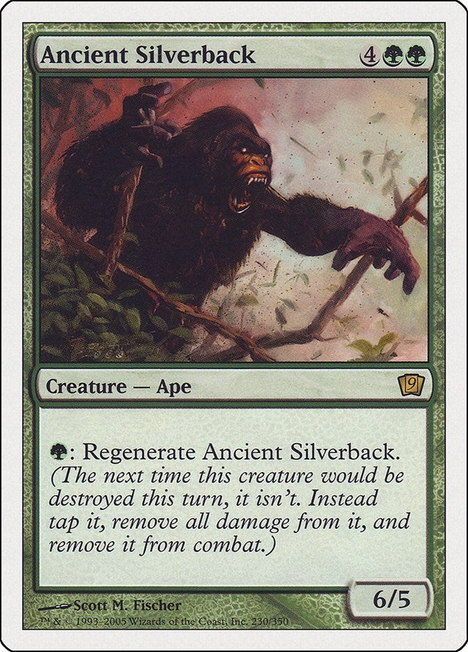 Image for Ancient Silverback (230) (9ED) - Magic: The Gathering