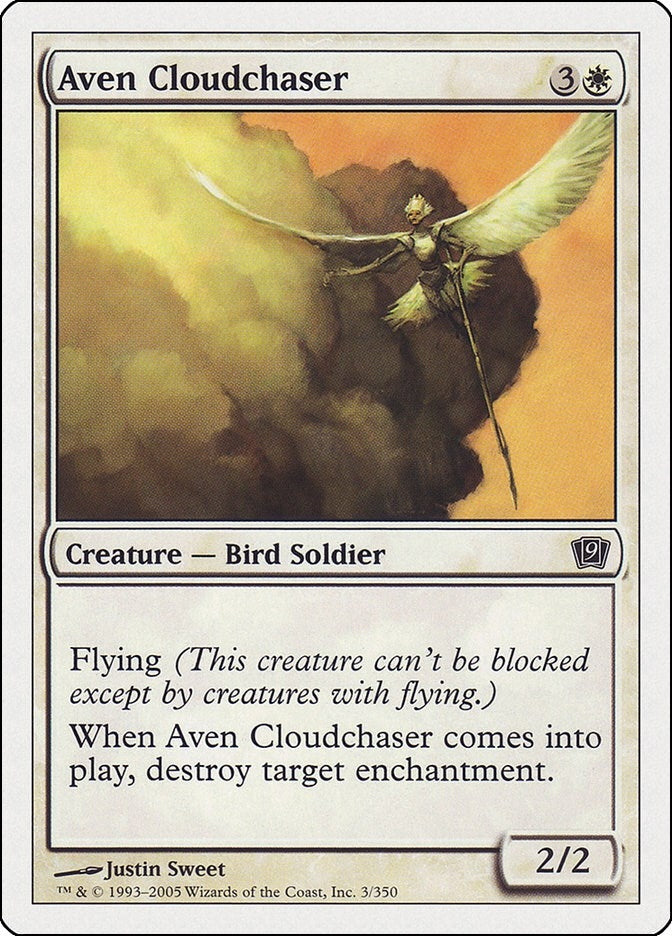 Image for Aven Cloudchaser (3) (9ED) - Magic: The Gathering