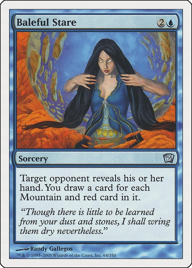 Image for Baleful Stare (64) (9ED) - Magic: The Gathering