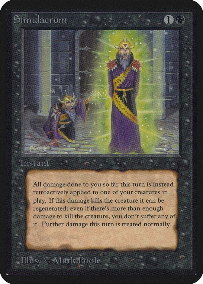 Image for Simulacrum (LEA) - Magic: The Gathering