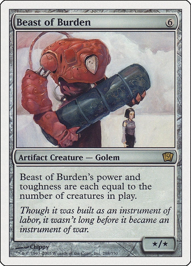 Image for Beast of Burden (288) (9ED) - Magic: The Gathering