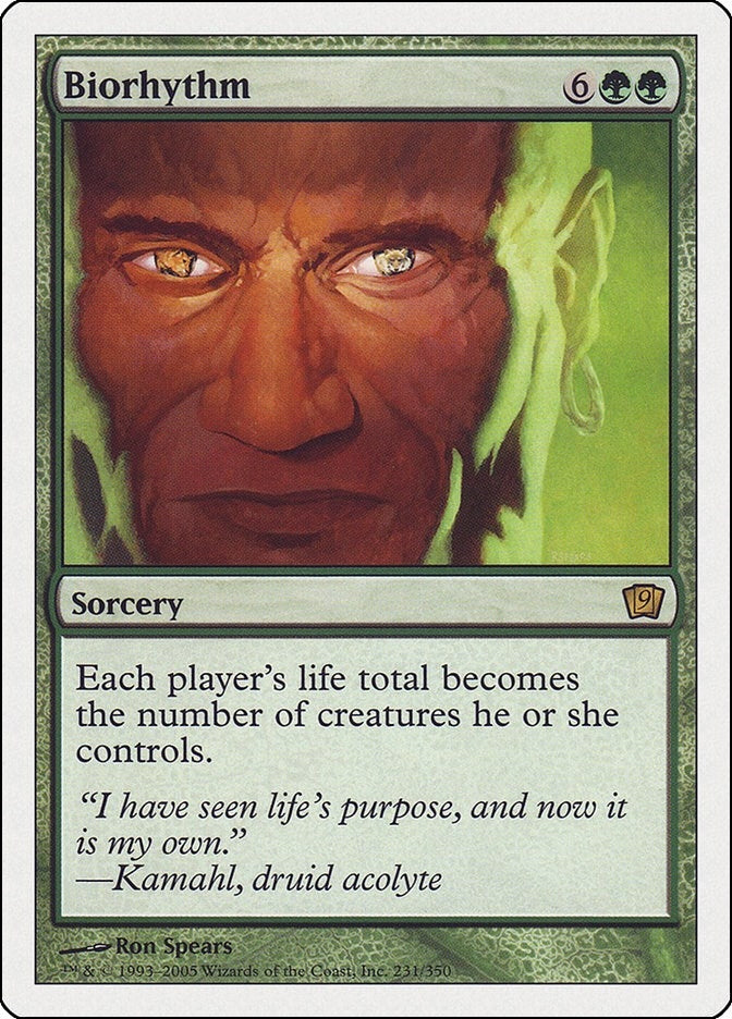 Image for Biorhythm (231) (9ED) - Magic: The Gathering