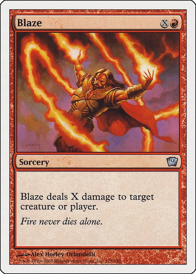 Image for Blaze (175) (9ED) - Magic: The Gathering