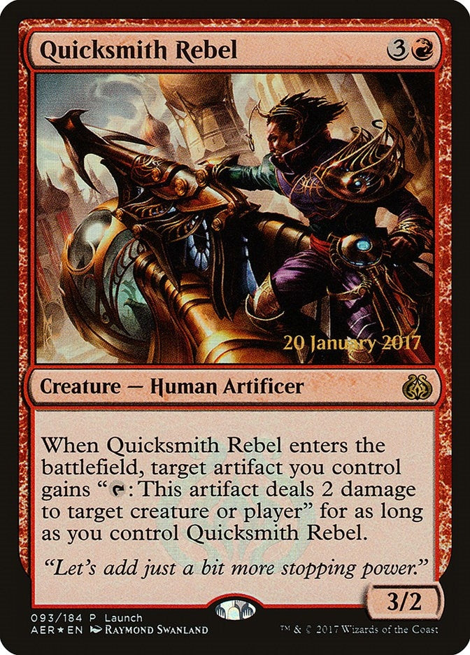 Image for Quicksmith Rebel (93) (LARP) - Magic: The Gathering