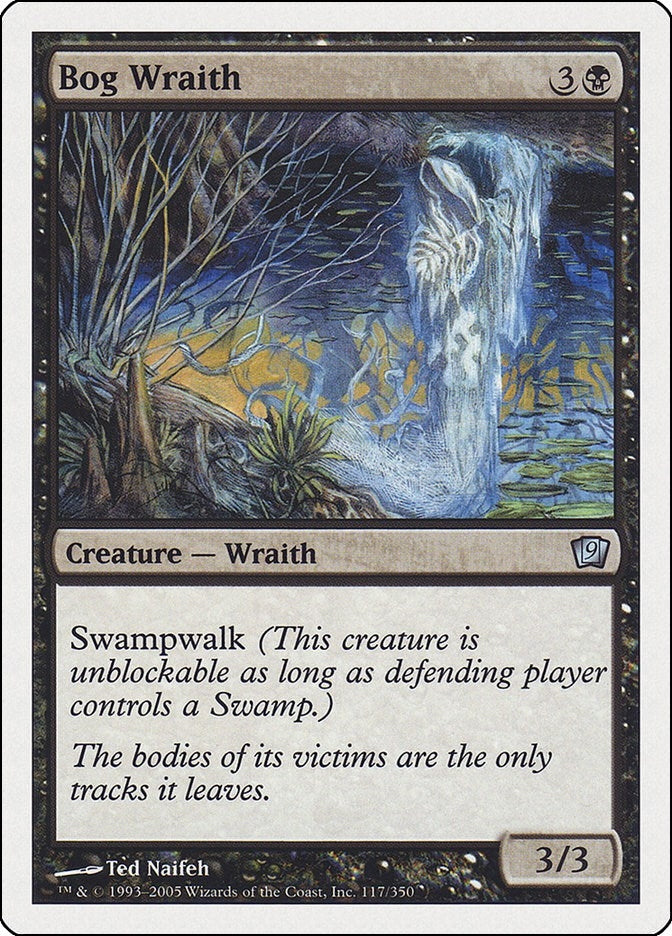Image for Bog Wraith (117) (9ED) - Magic: The Gathering
