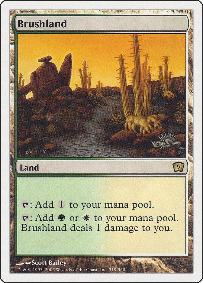 Image for Brushland (319) (9ED) - Magic: The Gathering