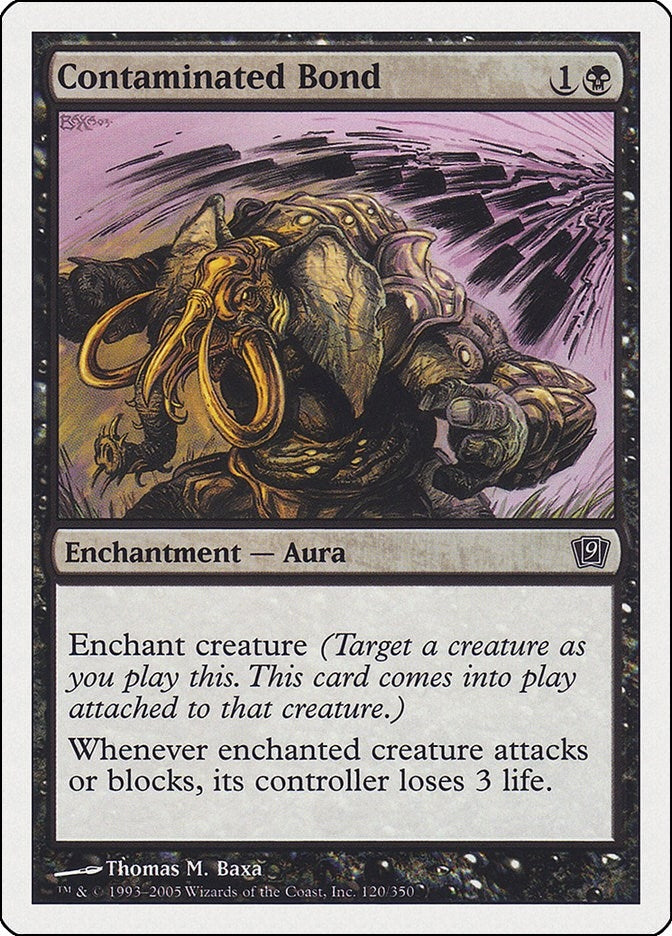 Image for Contaminated Bond (120) (9ED) - Magic: The Gathering