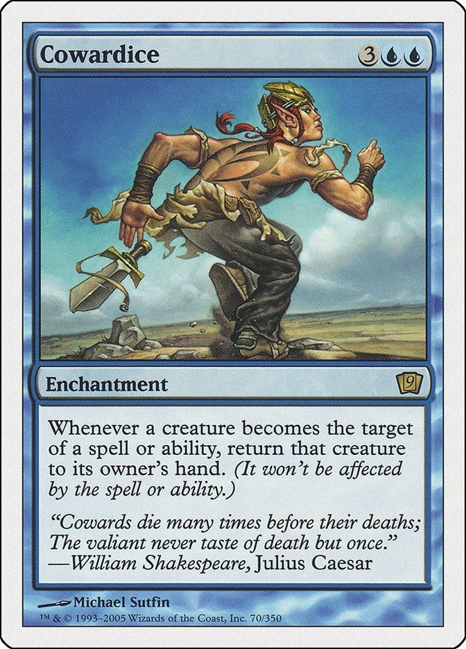 Image for Cowardice (70) (9ED) - Magic: The Gathering