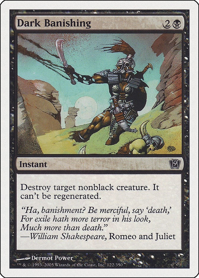 Image for Dark Banishing (122) (9ED) - Magic: The Gathering