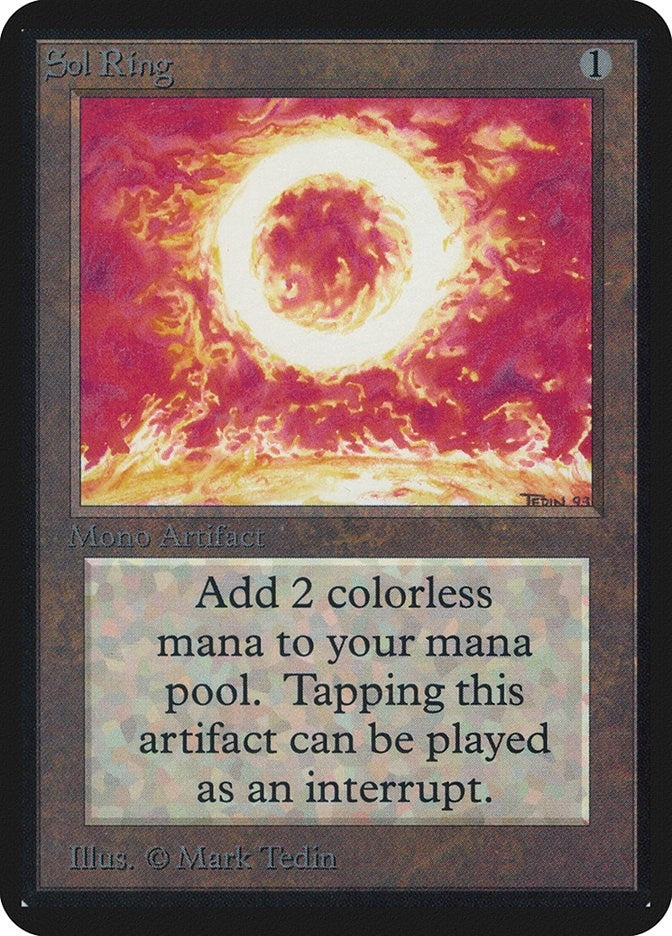 Image for Sol Ring (LEA) - Magic: The Gathering