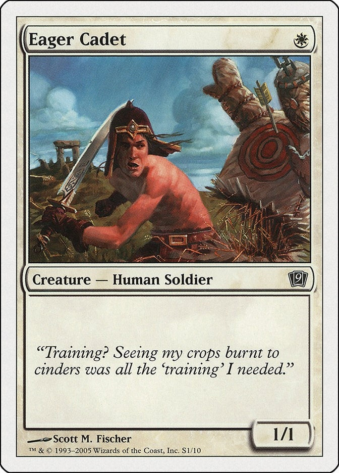 Image for Eager Cadet (S1) (9ED) - Magic: The Gathering