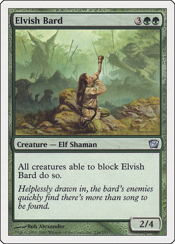 Image for Elvish Bard (236) (9ED) - Magic: The Gathering