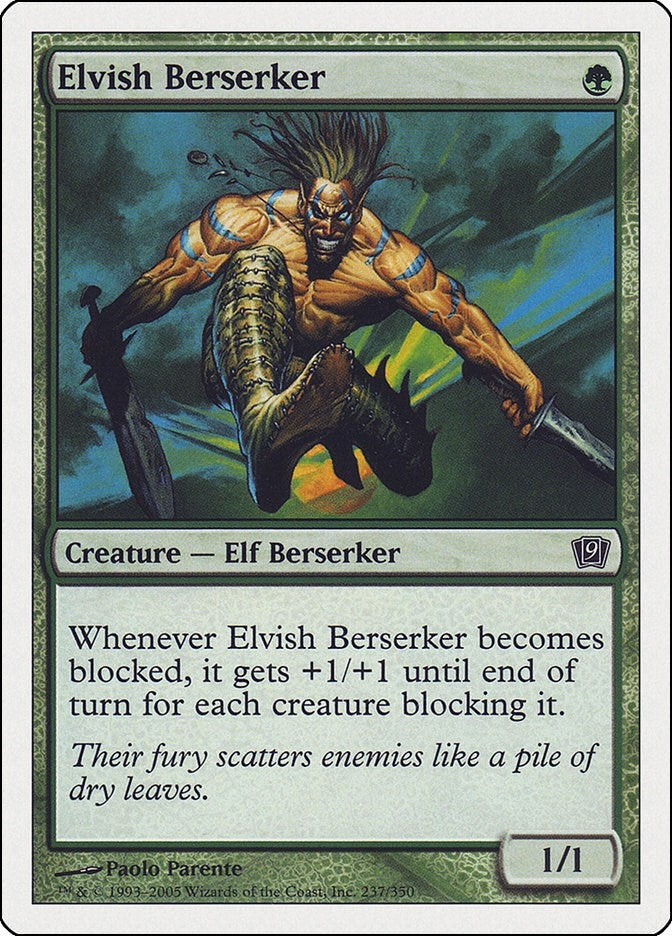 Image for Elvish Berserker (237) (9ED) - Magic: The Gathering