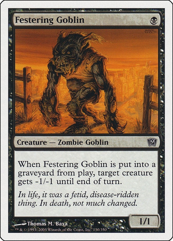 Image for Festering Goblin (130) (9ED) - Magic: The Gathering