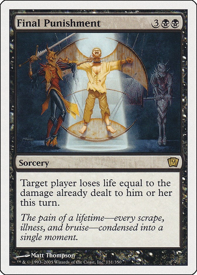 Image for Final Punishment (131) (9ED) - Magic: The Gathering