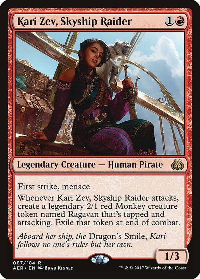 Kari Zev, Skyship Raider (87) (AER)