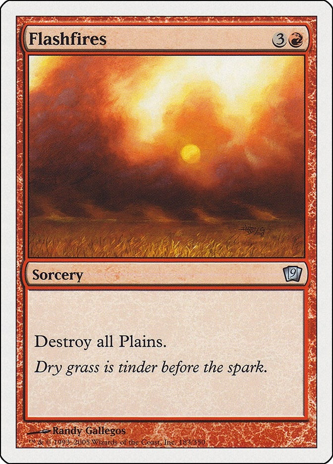 Image for Flashfires (183) (9ED) - Magic: The Gathering