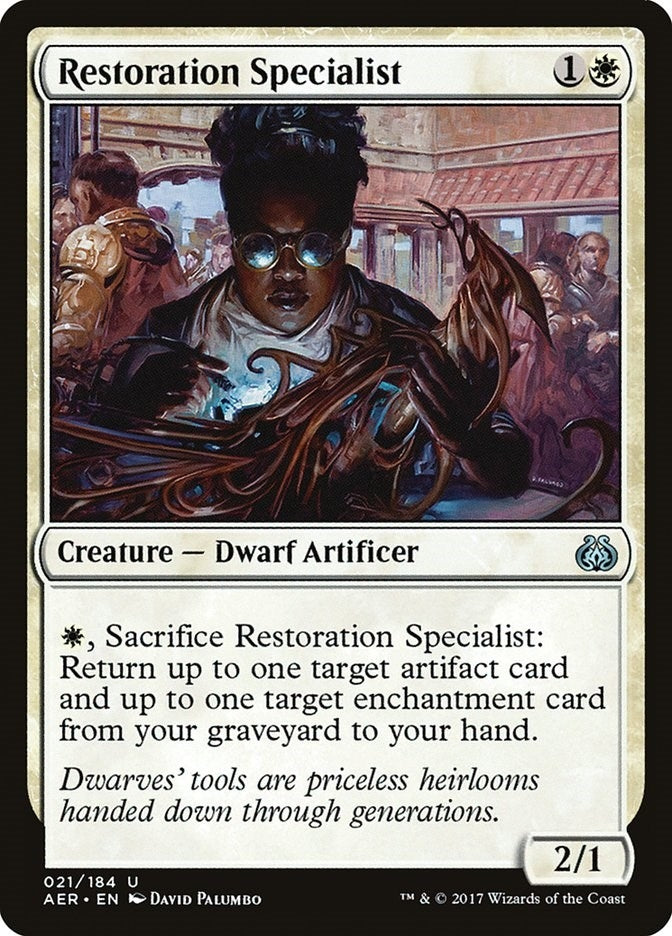 Restoration Specialist (21) (AER)