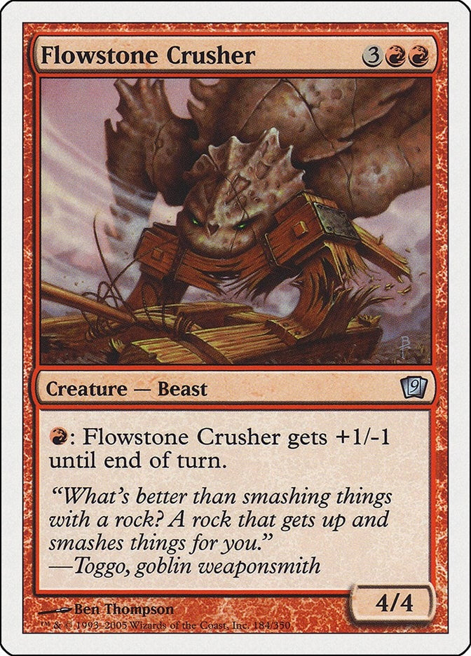 Image for Flowstone Crusher (184) (9ED) - Magic: The Gathering
