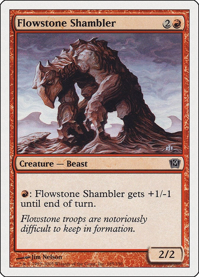 Image for Flowstone Shambler (185) (9ED) - Magic: The Gathering