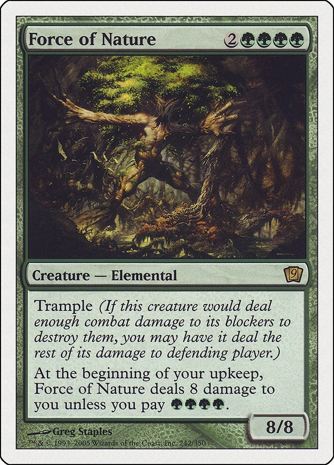 Image for Force of Nature (242) (9ED) - Magic: The Gathering