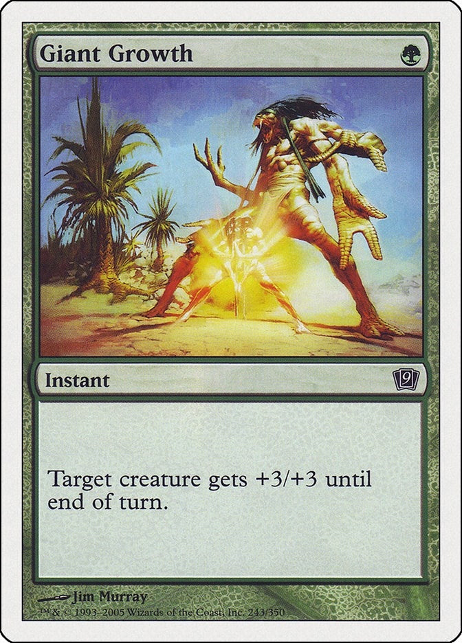 Image for Giant Growth (243) (9ED) - Magic: The Gathering