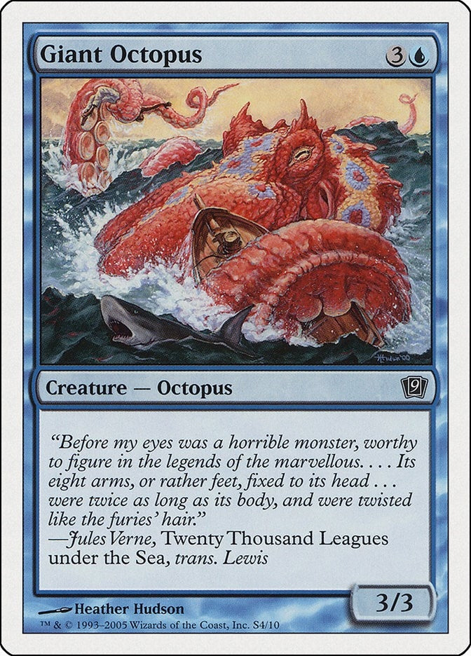 Image for Giant Octopus (S4) (9ED) - Magic: The Gathering