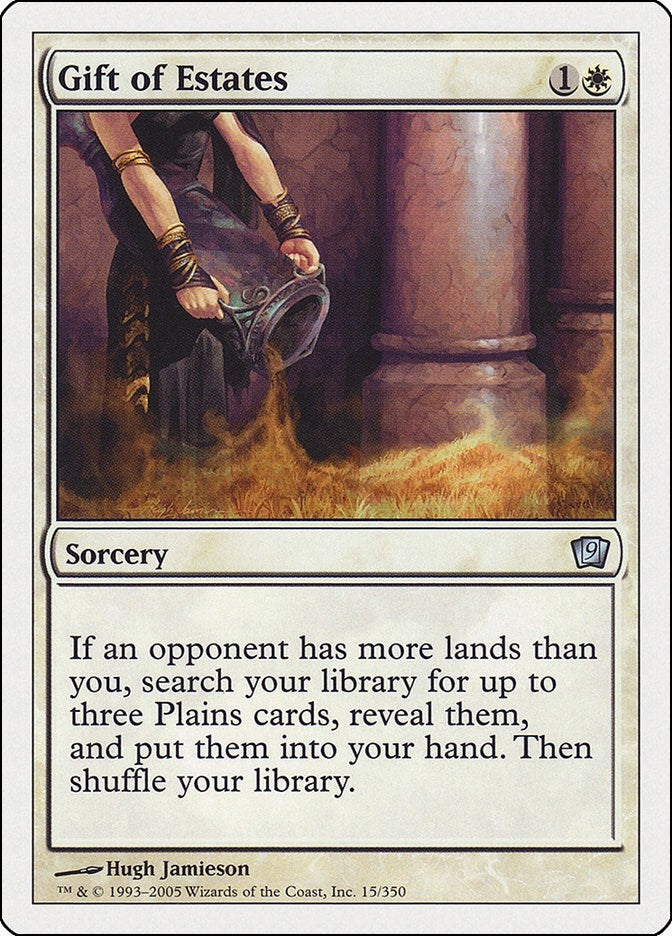 Image for Gift of Estates (15) (9ED) - Magic: The Gathering
