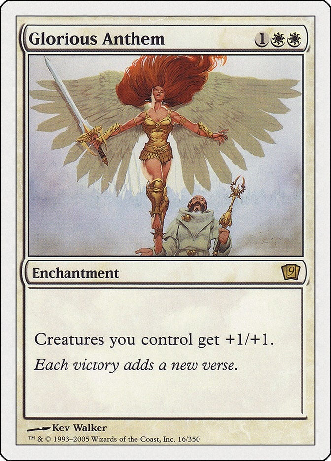 Image for Glorious Anthem (16) (9ED) - Magic: The Gathering