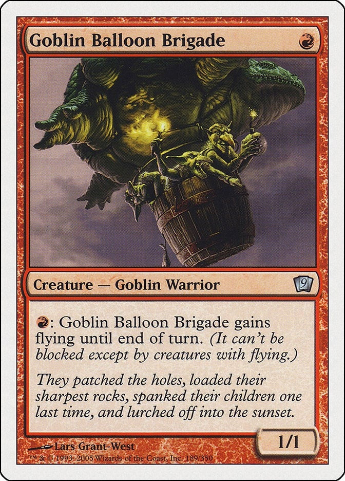 Image for Goblin Balloon Brigade (189) (9ED) - Magic: The Gathering