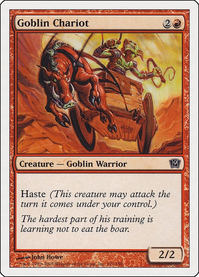 Image for Goblin Chariot (191) (9ED) - Magic: The Gathering