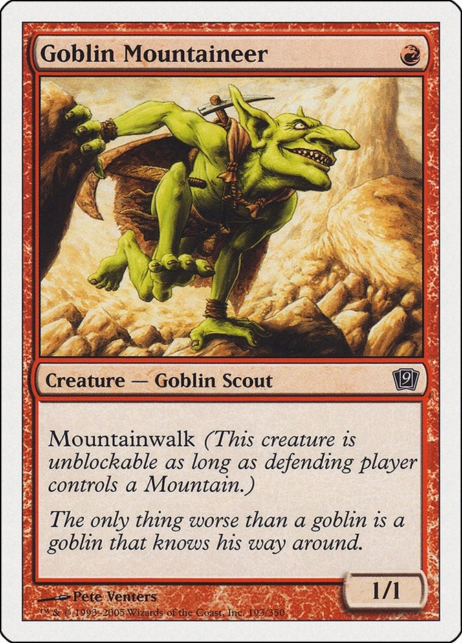 Image for Goblin Mountaineer (193) (9ED) - Magic: The Gathering