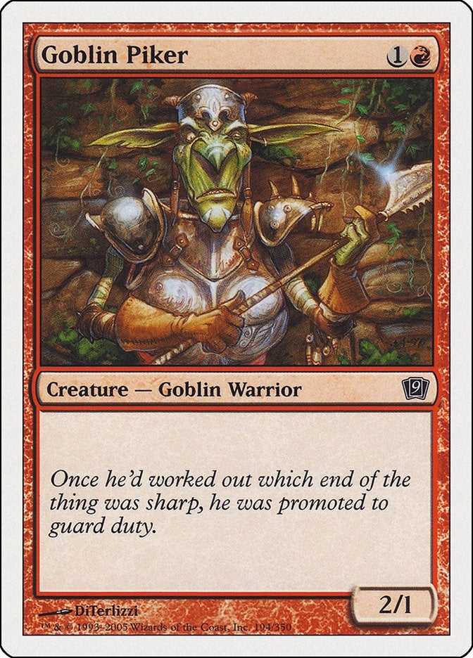 Image for Goblin Piker (194) (9ED) - Magic: The Gathering