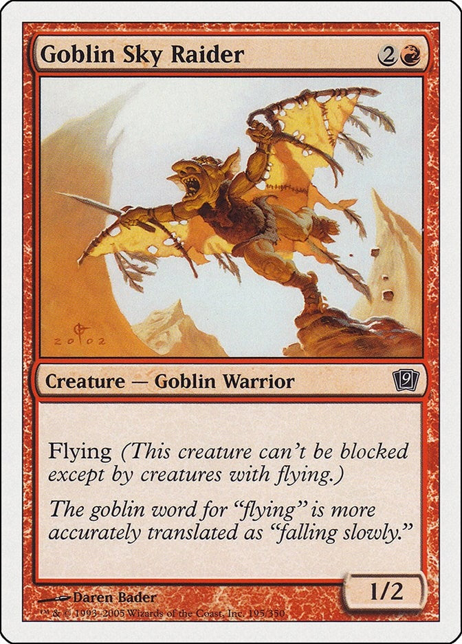 Image for Goblin Sky Raider (195) (9ED) - Magic: The Gathering