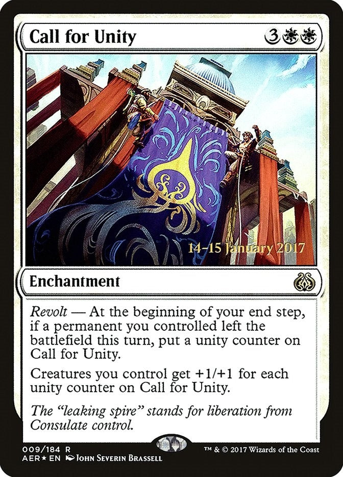Image for Call for Unity (9) (PRE) - Magic: The Gathering
