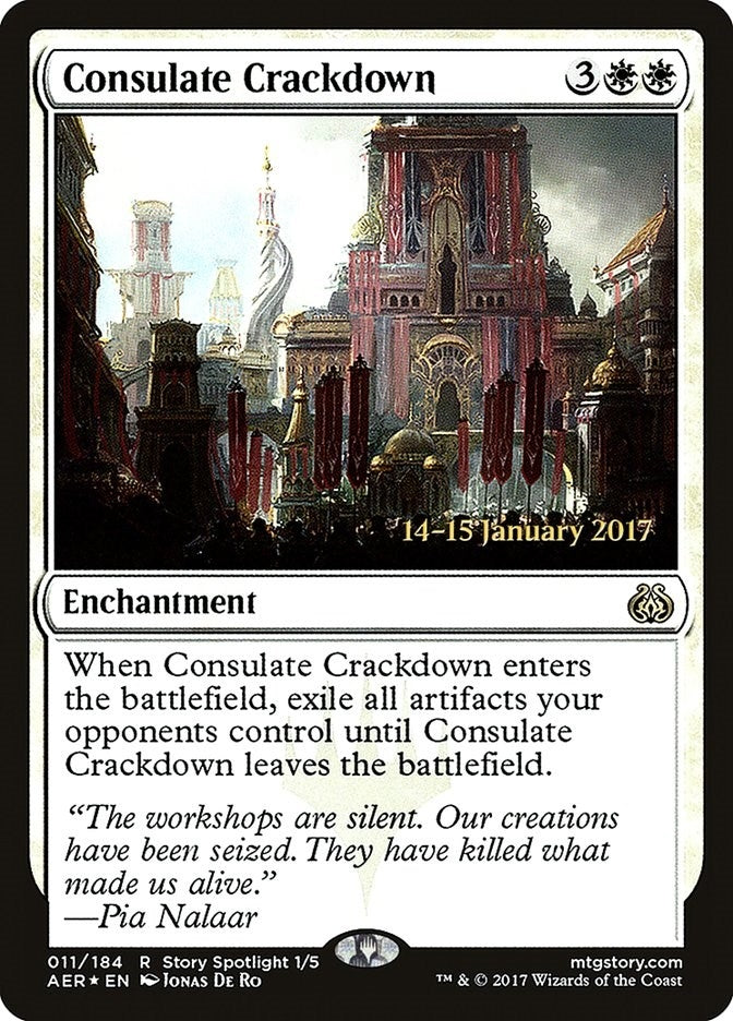 Image for Consulate Crackdown (11) (PRE) - Magic: The Gathering