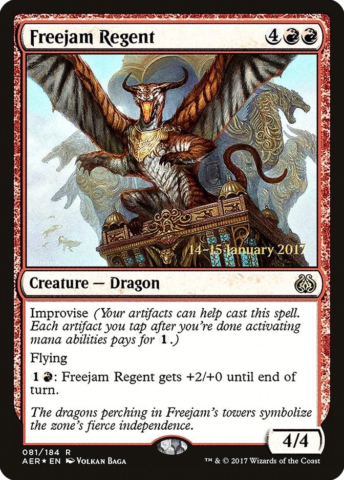 Image for Freejam Regent (81) (PRE) - Magic: The Gathering