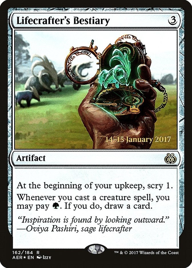 Image for Lifecrafter's Bestiary (162) (PRE) - Magic: The Gathering