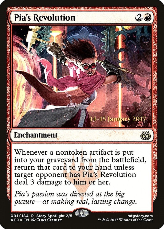 Image for Pia's Revolution (91) (PRE) - Magic: The Gathering