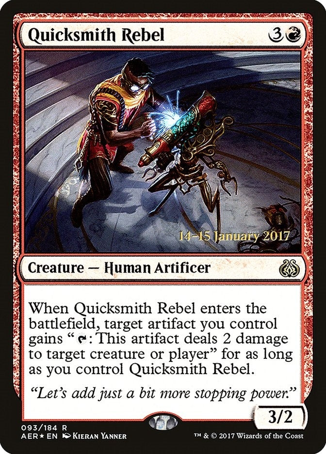 Image for Quicksmith Rebel (93) (PRE) - Magic: The Gathering
