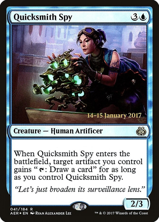 Image for Quicksmith Spy (41) (PRE) - Magic: The Gathering