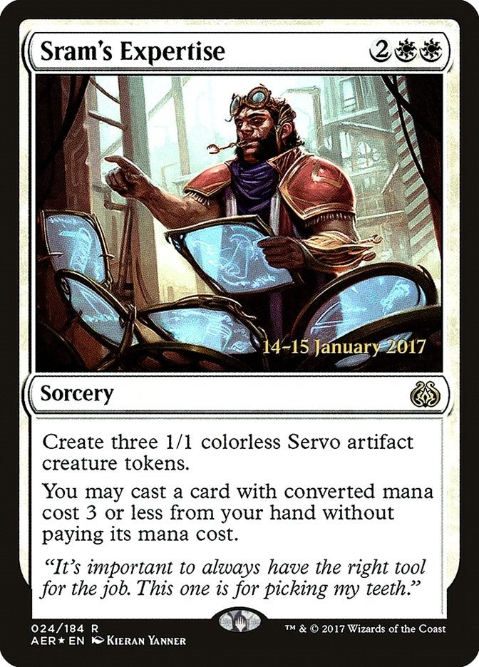 Image for Sram's Expertise (24) (PRE) - Magic: The Gathering