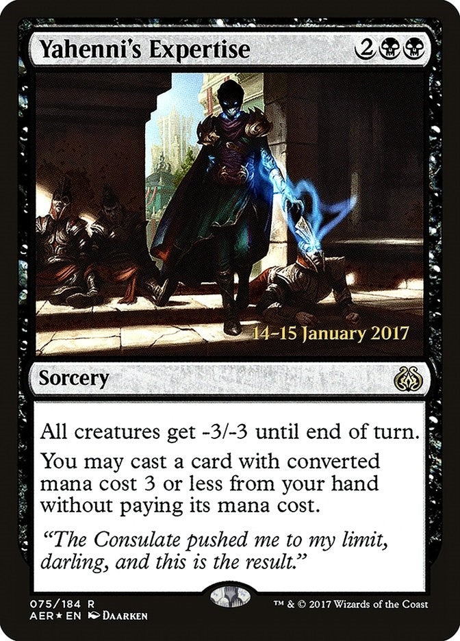 Image for Yahenni's Expertise (75) (PRE) - Magic: The Gathering
