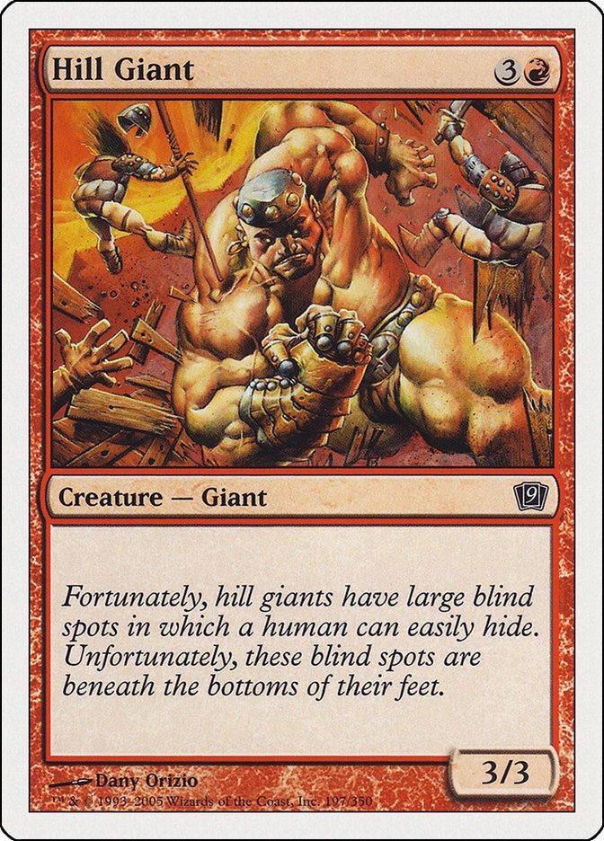 Image for Hill Giant (197) (9ED) - Magic: The Gathering