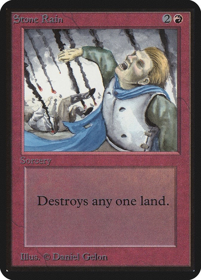 Image for Stone Rain (LEA) - Magic: The Gathering
