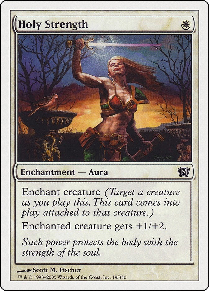 Image for Holy Strength (19) (9ED) - Magic: The Gathering