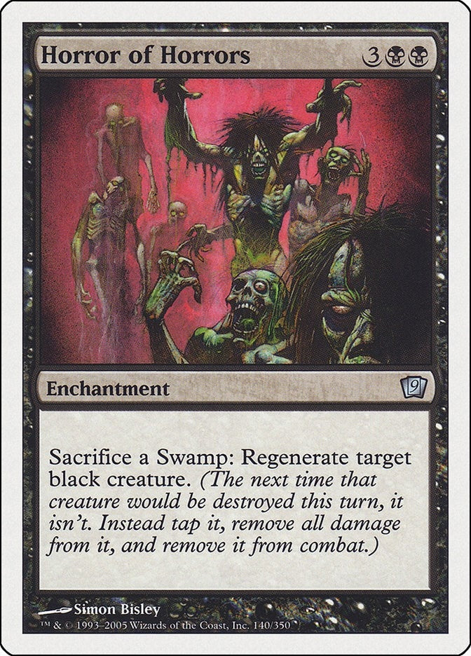 Image for Horror of Horrors (140) (9ED) - Magic: The Gathering