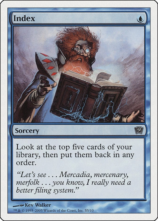 Image for Index (S5) (9ED) - Magic: The Gathering