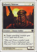 Image for Infantry Veteran (21) (9ED) - Magic: The Gathering